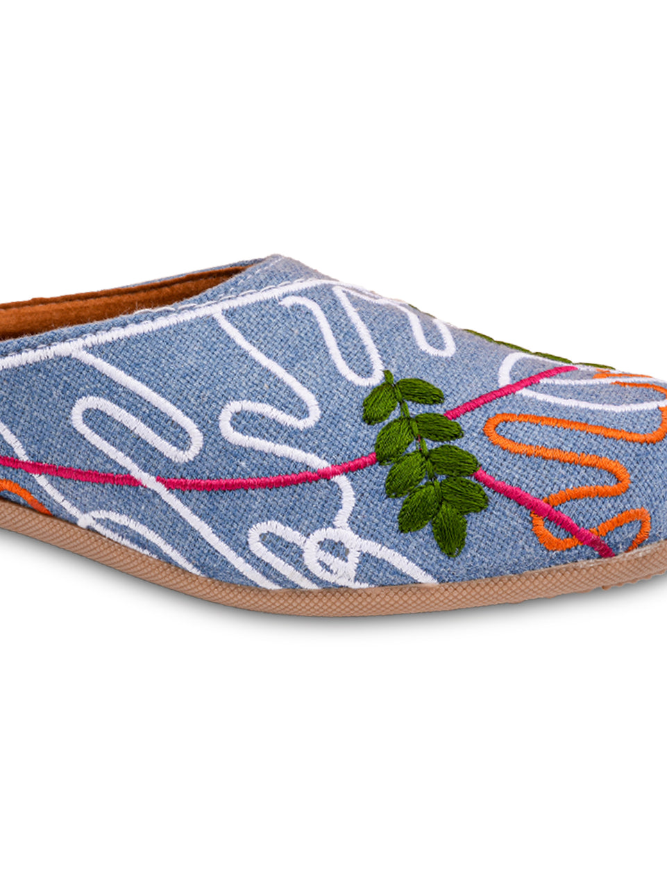 Embroidered Ethnic Mules