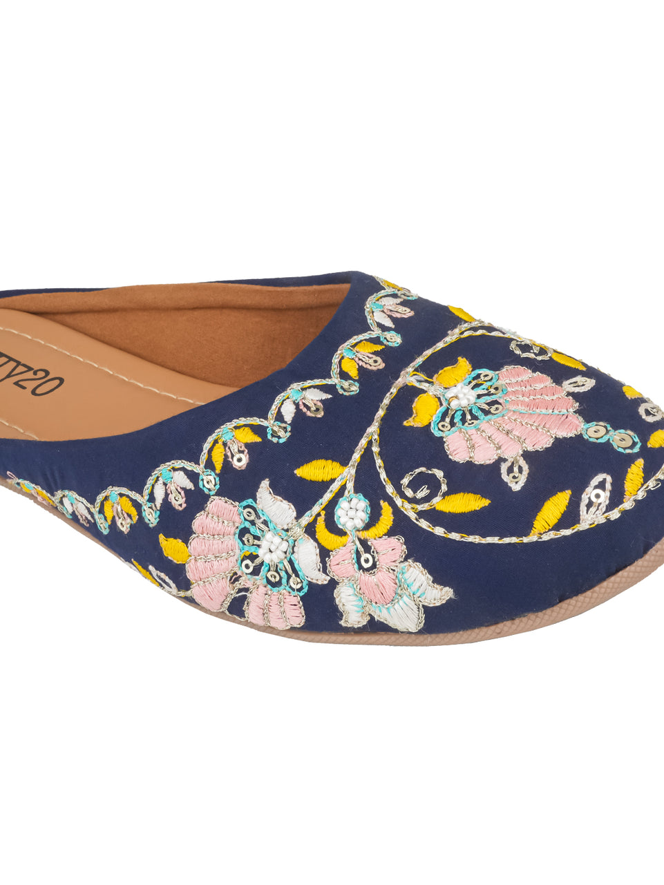 Blue jutti